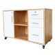 Tủ hồ sơ di động gỗ tự nhiên TCN68025 Tủ hồ sơ di động gỗ tự nhiên TCN68025