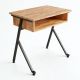 Bàn học đơn có hộc gỗ tự nhiên chân sắt PSD033