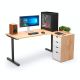 Bàn chơi game GamingDesk góc chữ L chân gác tủ GD68061