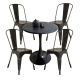 Combo bộ bàn ghế quán cafe hiện đại CBCF254 Combo bộ bàn ghế quán cafe hiện đại CBCF254