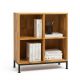 Kệ hồ sơ văn phòng 70x70x30cm gỗ cao su THS68066