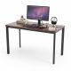 Bàn làm việc 120x60cm gỗ tràm chân sắt lắp ráp hệ Oval HBOV049