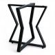 Chân sắt VERA 70x70cm sơn tĩnh điện cho bàn ăn, bàn cafe CHBBA023