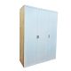 Tủ quần áo 3 cánh 160x55x220cm gỗ cao su TQA68046