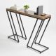 Bàn Console 120x30x85cm gỗ thông chân sắt CST078