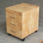 Tủ hồ sơ cá nhân có 3 ngăn kéo 50x40x50cm gỗ cao su TCN68001