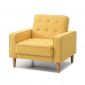 Ghế sofa đơn vuông bọc vải nhiều màu GSD68008