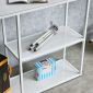 Bàn console POSY khung sắt mặt đá CST043