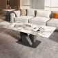 Bàn sofa chữ nhật 120x60x45cm mặt đá ceramic TT68292