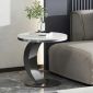 Bàn sofa đôi mặt đá chân sắt TT68284