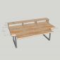 Bàn phòng thu StudioDesk 200x80cm gỗ cao su SD68020