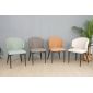 Ghế ăn bọc nệm Si chân sắt sỡn tĩnh điện GAK135