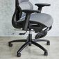 Ghế lưới văn phòng có tựa đầu Ergonomic màu xám HOGVP165