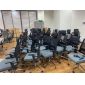 Ghế xoay văn phòng lưng lưới có tựa đầu HOM1085-01
