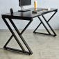 Bàn Gaming 140x70cm gỗ cao su chân chữ X GD68089