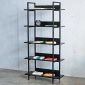 Kệ sách VASEN 5 tâng 80x32x161cm gỗ cao su KS68261