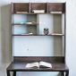 Bàn làm việc 120x70x185cm gỗ cao su chân chữ K FD68067