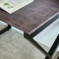 Bàn làm việc 120x70x185cm gỗ cao su chân chữ K FD68067