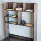 Bàn làm việc 120x70x185cm gỗ cao su chân chữ K FD68067