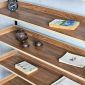 Kệ sách 6 tầng 120x34x160cm gỗ plywood KS68263