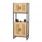 Kệ tủ trang trí 60x35x152cm gỗ cao su KTB68194