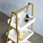 Kệ trưng bày di động 44x40x100cm gỗ cao su TDSL009