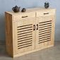 Tủ để đồ 100x30x83cm gỗ cao su KTB68195