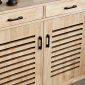 Tủ để đồ 100x30x83cm gỗ cao su KTB68195