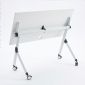 Bàn đào tạo gấp gọn 120x60cm chân sắt di động SPD68224