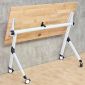 Bàn đào tạo gấp gọn 120x60cm chân sắt di động SPD68224