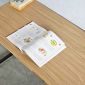 Bàn làm việc 120x60cm ván otim veneer gỗ sồi HBSL40