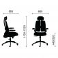 Ghế làm việc DUOBACK bọc nệm chuẩn Ergonomic HOM1109-01