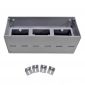 Hộp cắm điện âm bàn nắp nhôm OEDH003A
