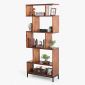 Kệ sách 5 tầng 80x30x190cm gỗ tràm KS68272