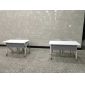 Bàn đào tạo gấp gọn 120x60cm chân sắt di động SPD68225