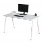 Bàn làm việc 140x70cm gỗ cao su hệ CONE lắp ráp HBCO067