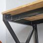 Bàn làm việc 140x60cm gỗ cao su BGD68074