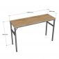 Bàn làm việc gấp gọn 120x40cm gỗ cao su SPD68226