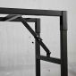 Chân sắt gấp gọn cho mặt bàn 120x40cm sơn tĩnh điện CHB68064