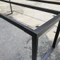 Chân sắt lắp ráp 240x120cm hệ Rectang sơn tĩnh điện HCRT037