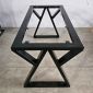 Chân sắt cho bàn ăn/hàng hàng 120x65cm sơn tĩnh điện CHBBA030