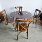 Combo bộ bàn ăn tròn 4 ghế Thonet BBA171