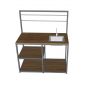 Bếp Mini 120cm gỗ plywood chống nước cho phòng trọ KBMN001