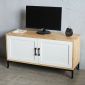 Tủ TV nhỏ 100x35x50cm gỗ cao su KTV68113