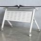 Bàn đào tạo gấp gọn 120x60cm gỗ cao su SPD68232