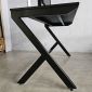 Bàn Gaming 120x60cm gỗ cao su chân sắt chữ Y GD68095