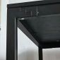 Bàn họp 200x100cm gỗ cao su chân sắt hệ UConcept HBUC061