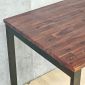 Bàn làm việc gỗ tràm 140x70cm hệ Wooden chân sắt lắp ráp HBWD005