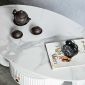 Bàn sofa hình Ellipse 100x60cm đá ceramic TT68314