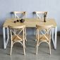 Combo bàn ăn 160x80cm và 4 ghế ăn Bistro BBA175